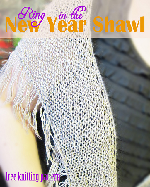 Ring in the New Year Shawl