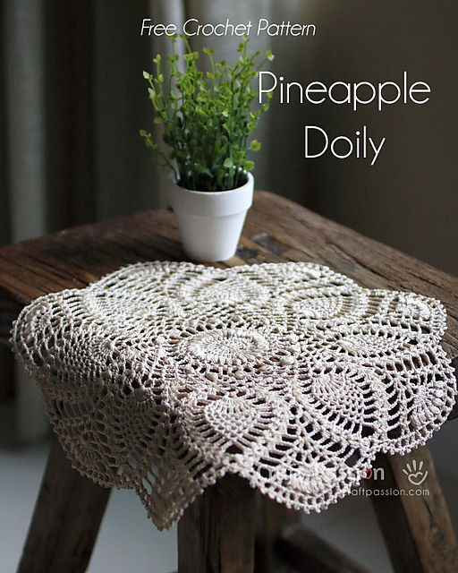Pineapple Doily