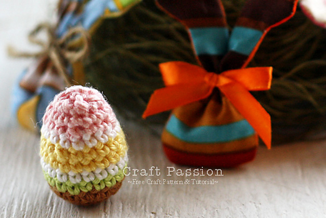 Mini Amigurumi Easter Eggs
