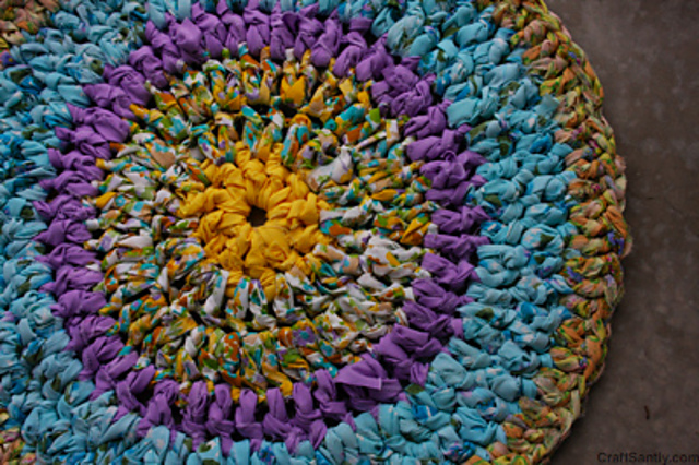 CraftSanity Round Rag Rug