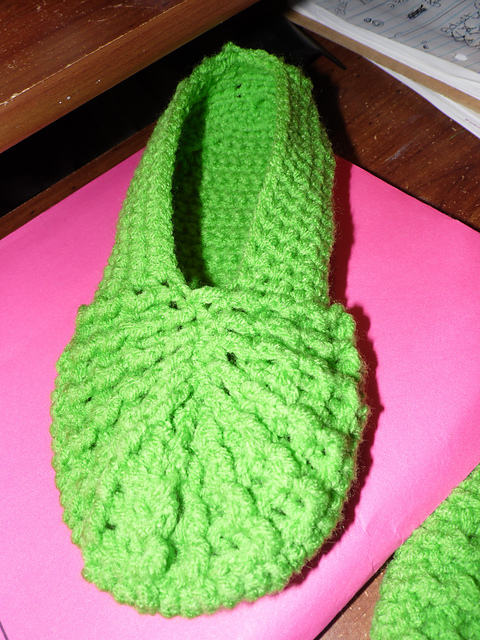 Ribbed Slippers