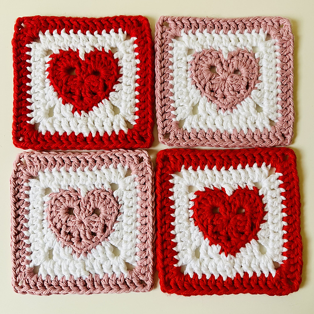 Heart Granny Square