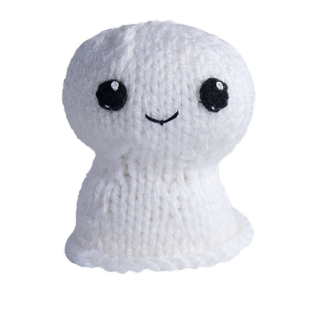 Knit Amigurumi Ghost