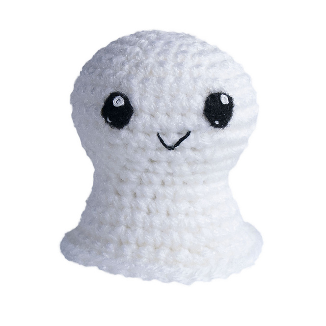 Crochet Amigurumi Ghost