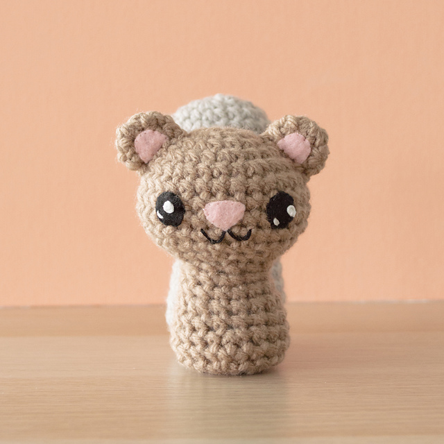 Crocheted Squirrel