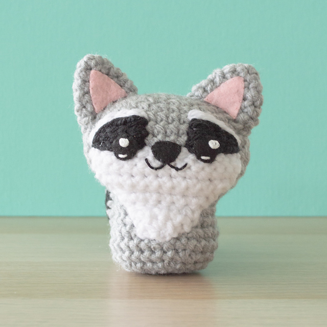 Crocheted Raccoon