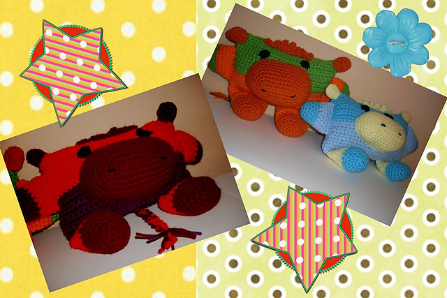 Funmigurumi Hippos