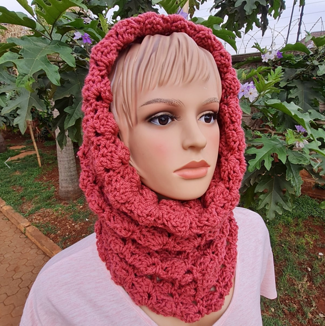 Spiral Cowl Hoodie