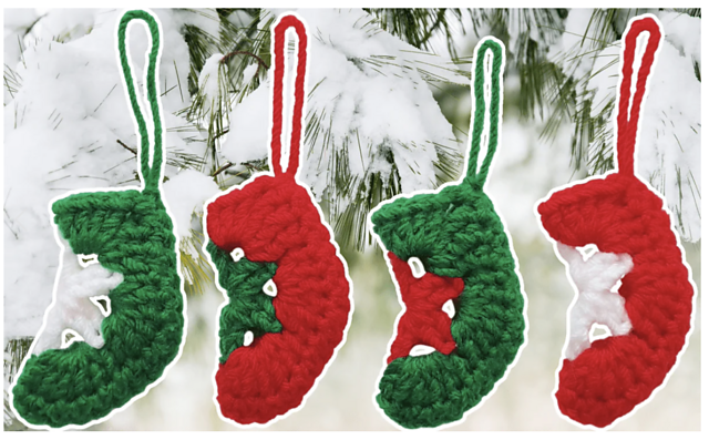 Mini Stocking Ornaments