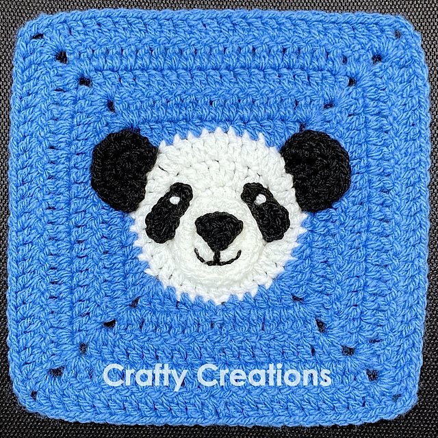 Panda Granny Square