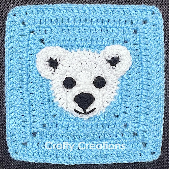 Polar Bear Granny Square