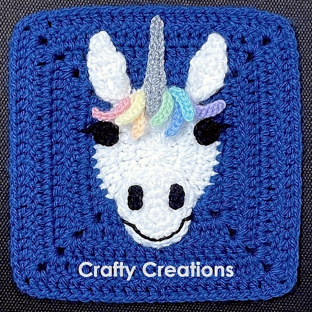 Unicorn Granny Square