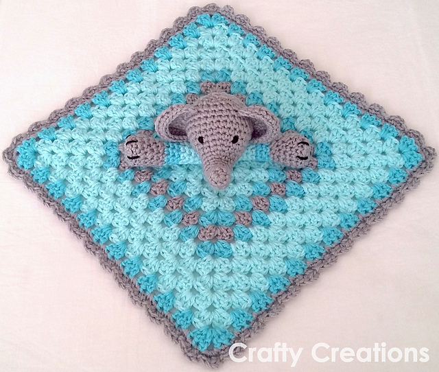 Elephant Lovey (Security Blanket)