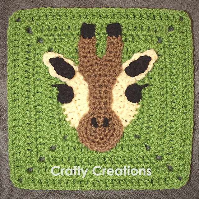 Giraffe Granny Square