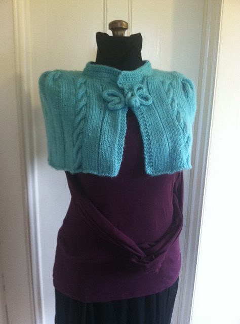 Grandma's Cabled Cape