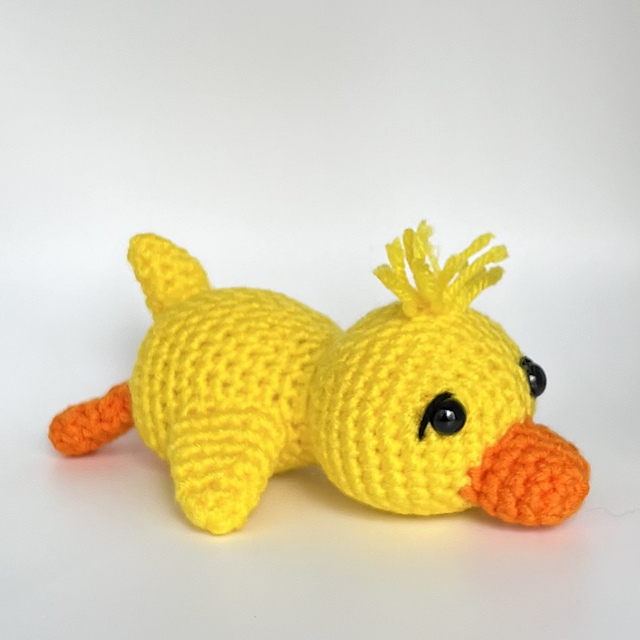 Bummed out little duck