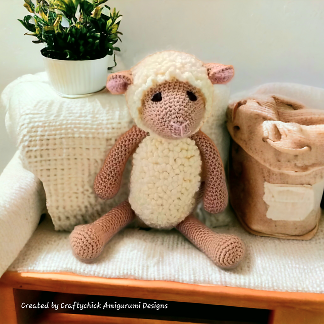 Crochet Wally the Lamb