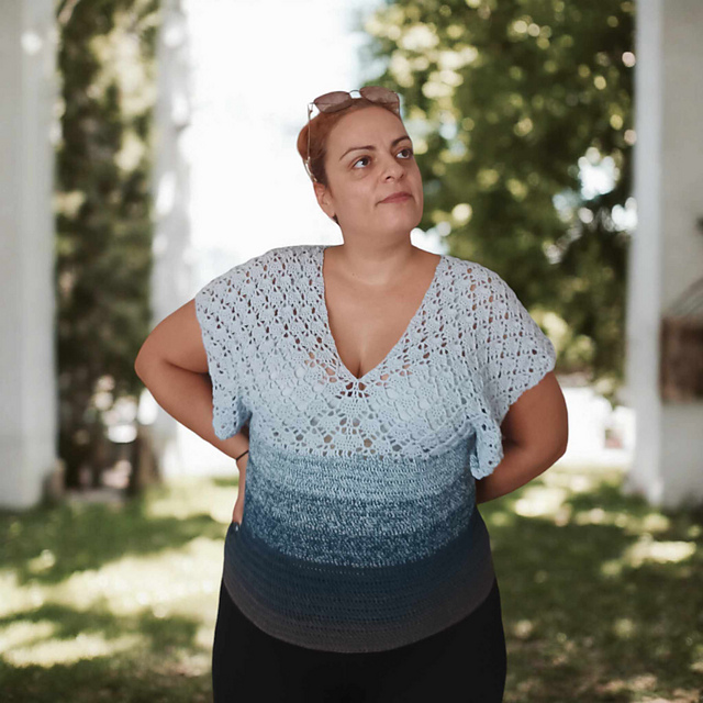 "Harley" Blouse Crochet