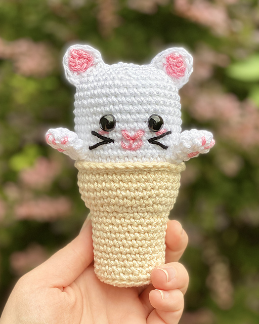 Kitty Ice Cream Cone