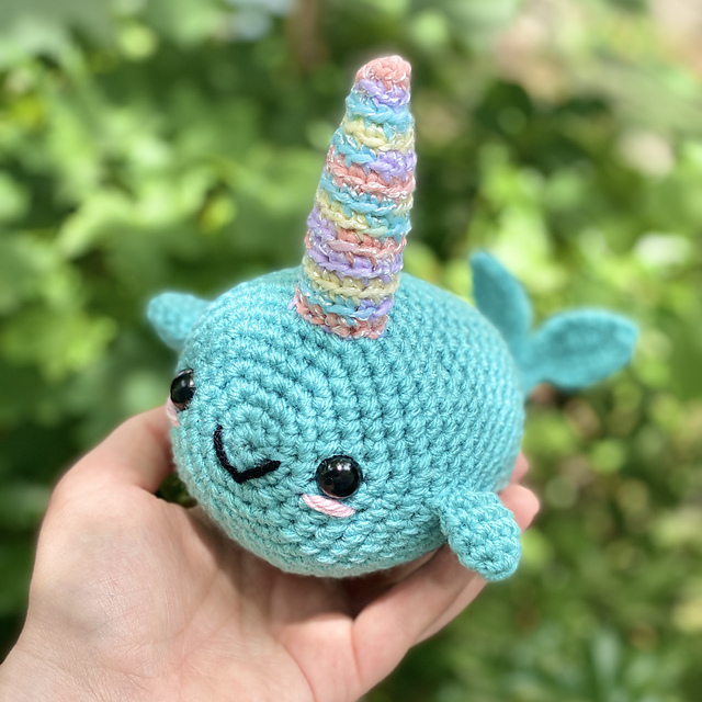 Amigurumi Kawaii Narwhal