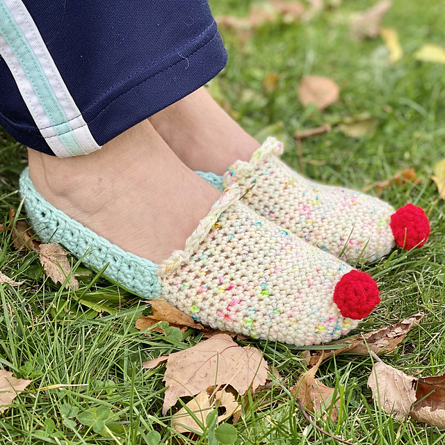 Cupcake Slippers