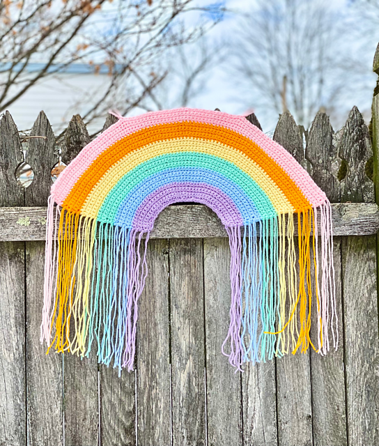 Radiant Rainbow Wall Hanging