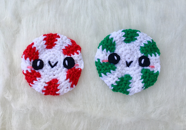 Kawaii Peppermint Applique