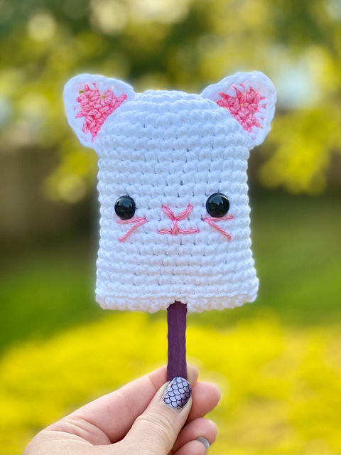 Amigurumi Kitty Popsicle