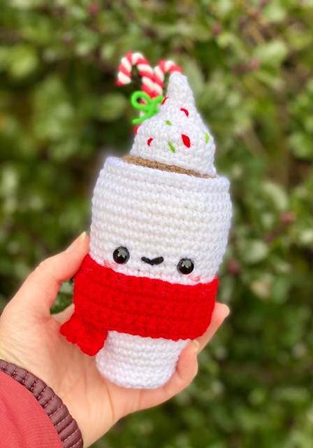 Amigurumi Peppermint Latte