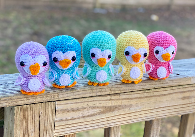 Amigurumi Hearty Penguin