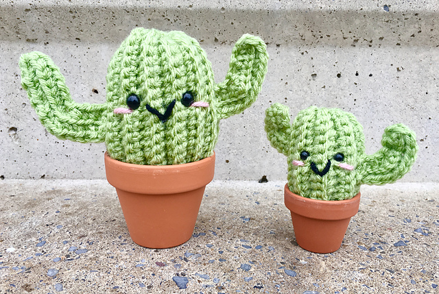 Big and Little Cactus