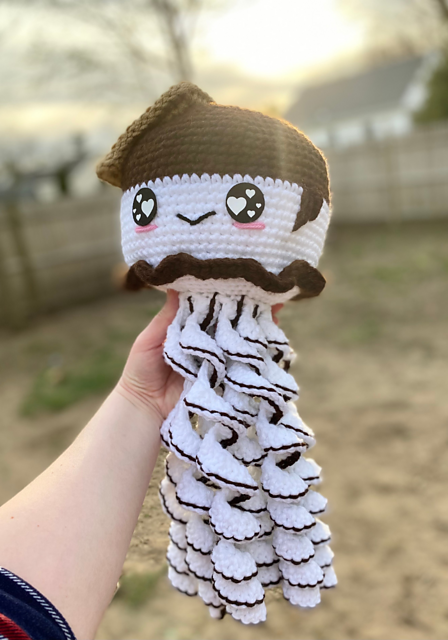 Amigurumi S'mores Jellyfish