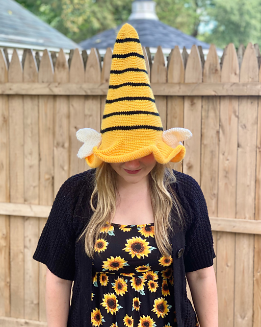 Bumble Bee Witch Hat
