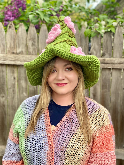 Rose Witch Hat