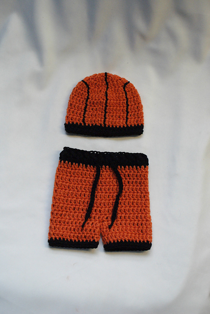 Basketball Hat and Shorts