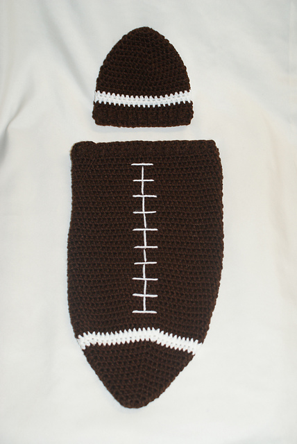 Football Cocoon and Hat