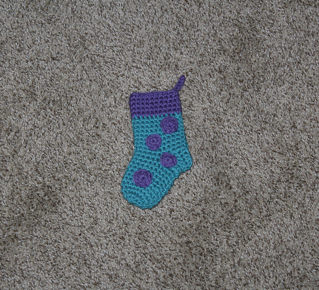 Mini Polka Dot Stocking