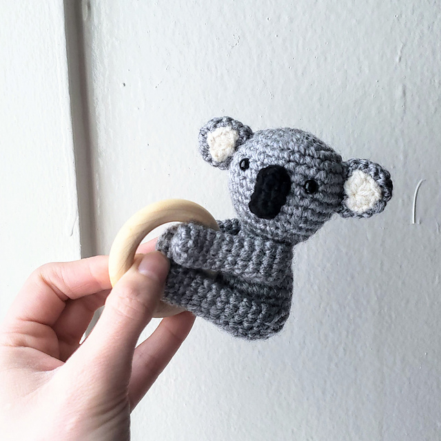 Koala Bear Teether Plush