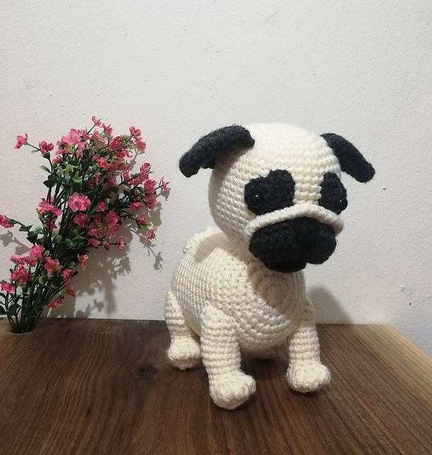 Pug Dog Plush Toy