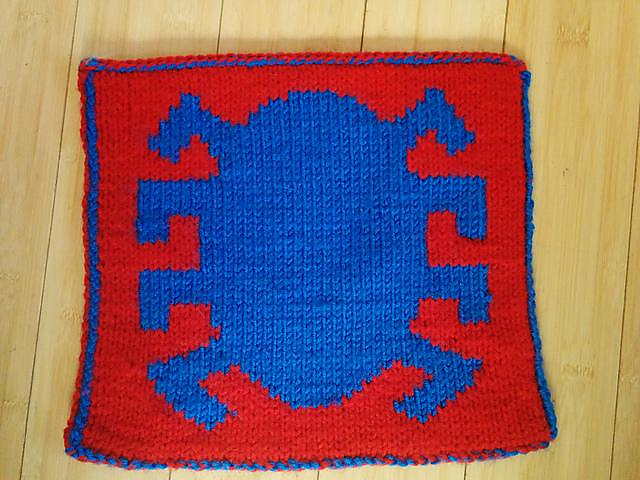 Spider Man Geek Blanket Square