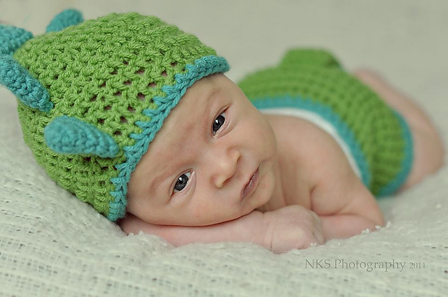 Dinosaur Baby Hat