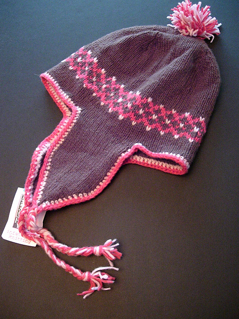 Let it Snow! ear flap hat