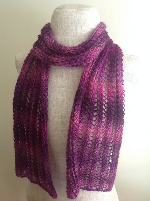 Lacy Petunia Scarf
