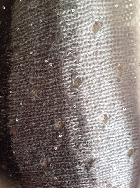 Sparkly Ombre Infinity Scarf