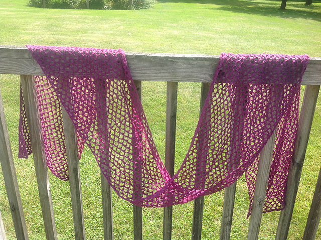 Purple Lace Wrap