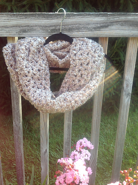 Oatmeal Infinity Scarf