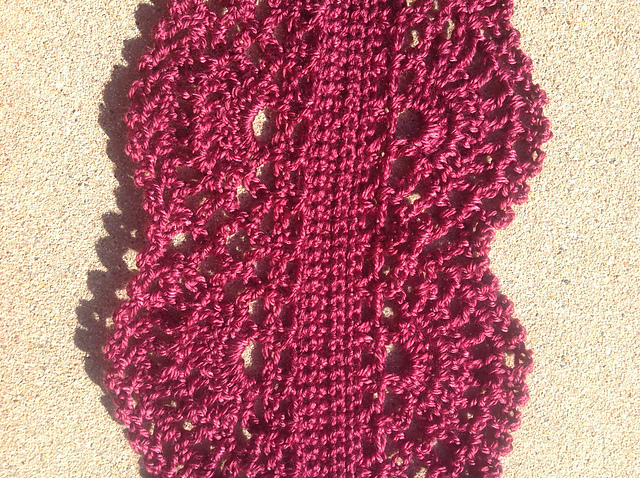 Lace Ruffle Scarf
