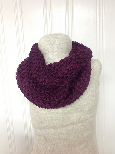 Bobble Infinity Scarf