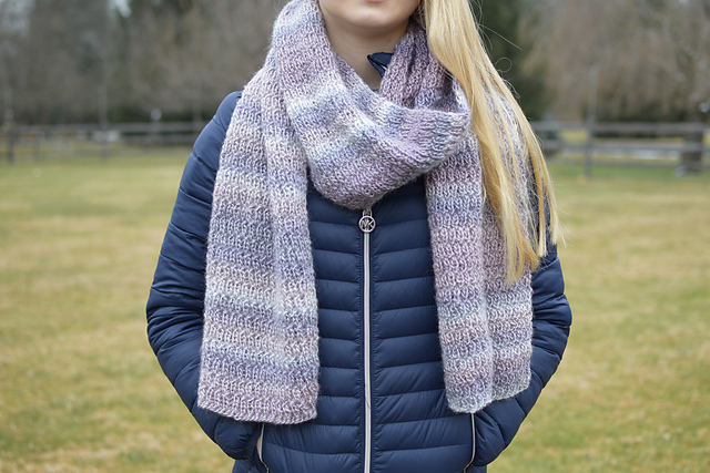 G's Purple Scarf