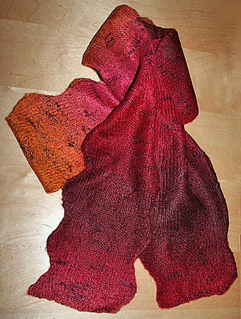 Reversible Zig Zag Scarf
